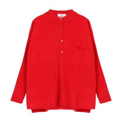  Andrea cashmere poncho shirt