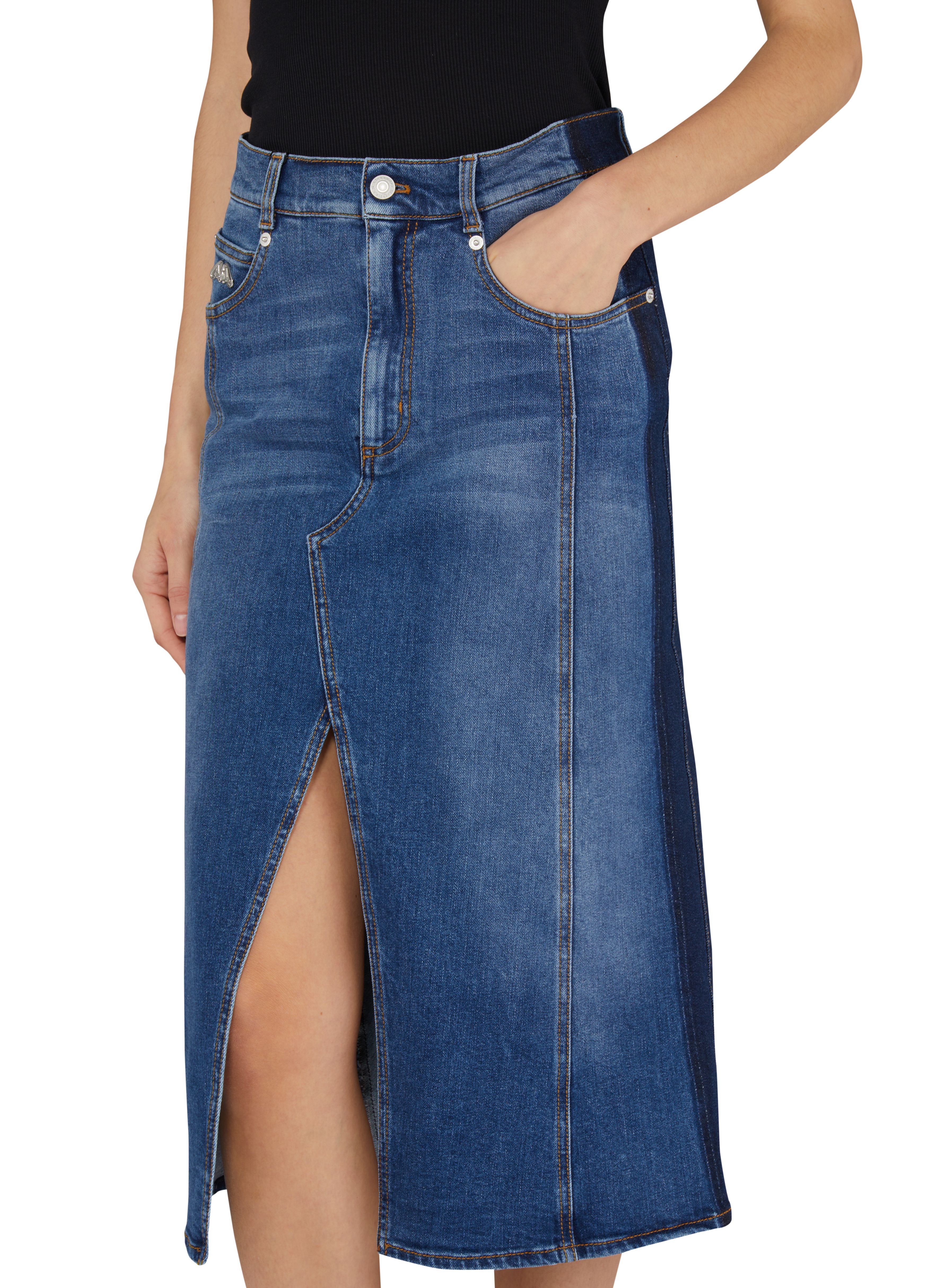 Alexander McQueen Denim skirt