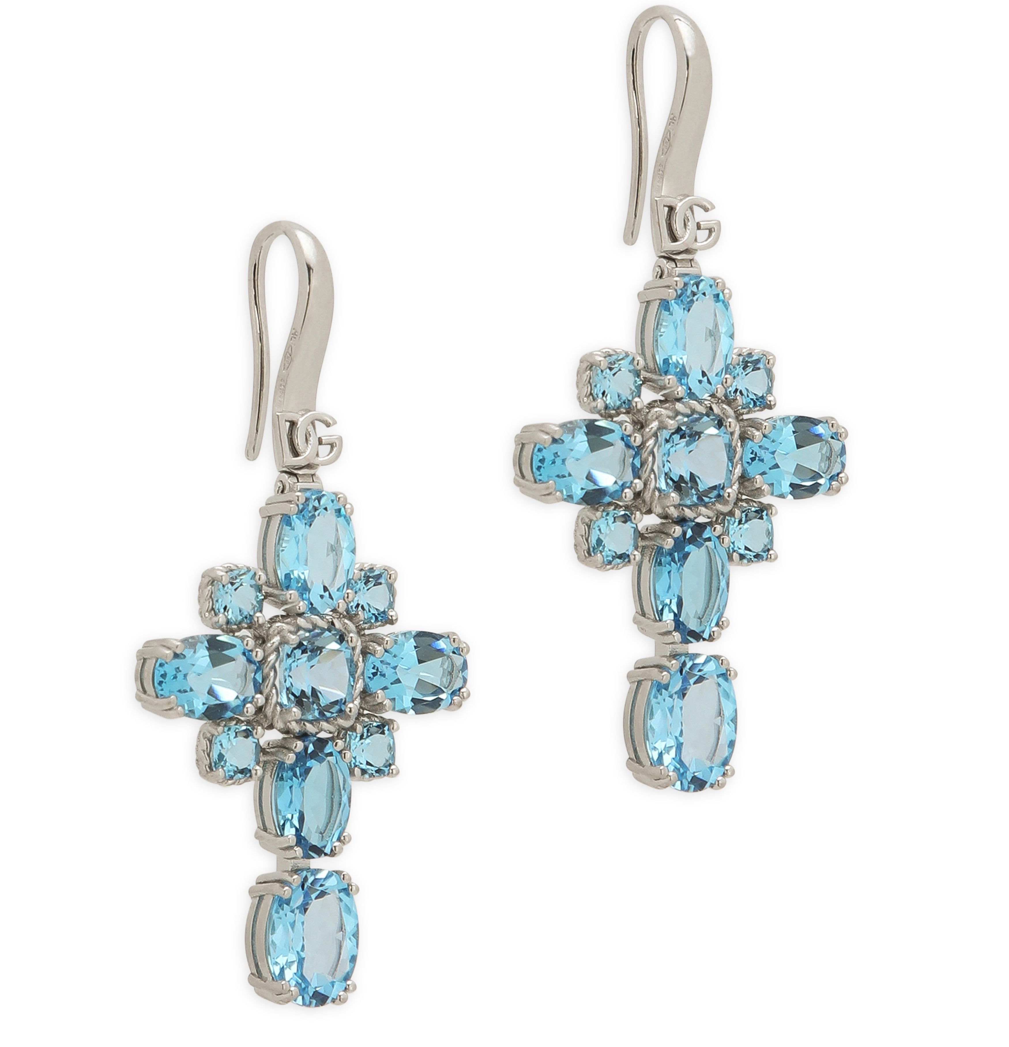 Dolce & Gabbana Anna earrings in white gold 18kt