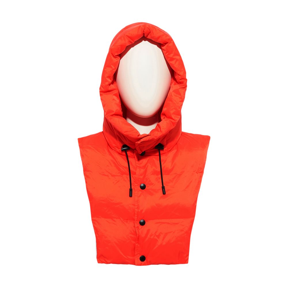 Yves Salomon Hooded puffer jacket bib