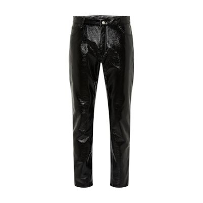 Courrèges 5-Pocket Vinyl Pants