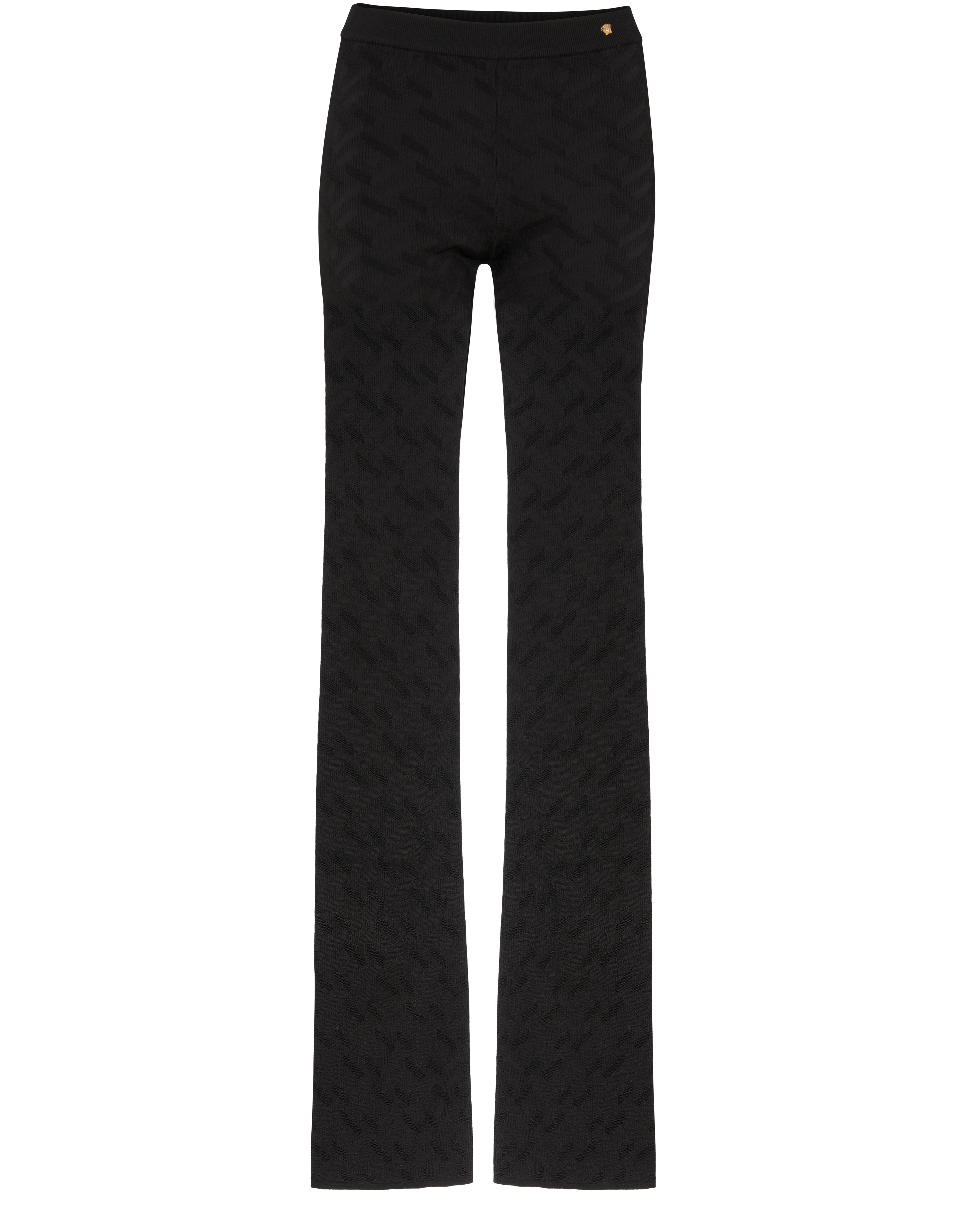 Versace Knitted Flare Pants