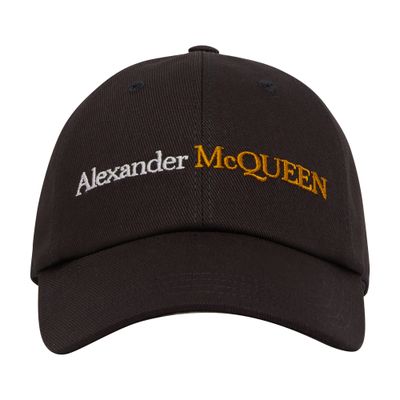 Alexander McQueen Hat Classic Logo