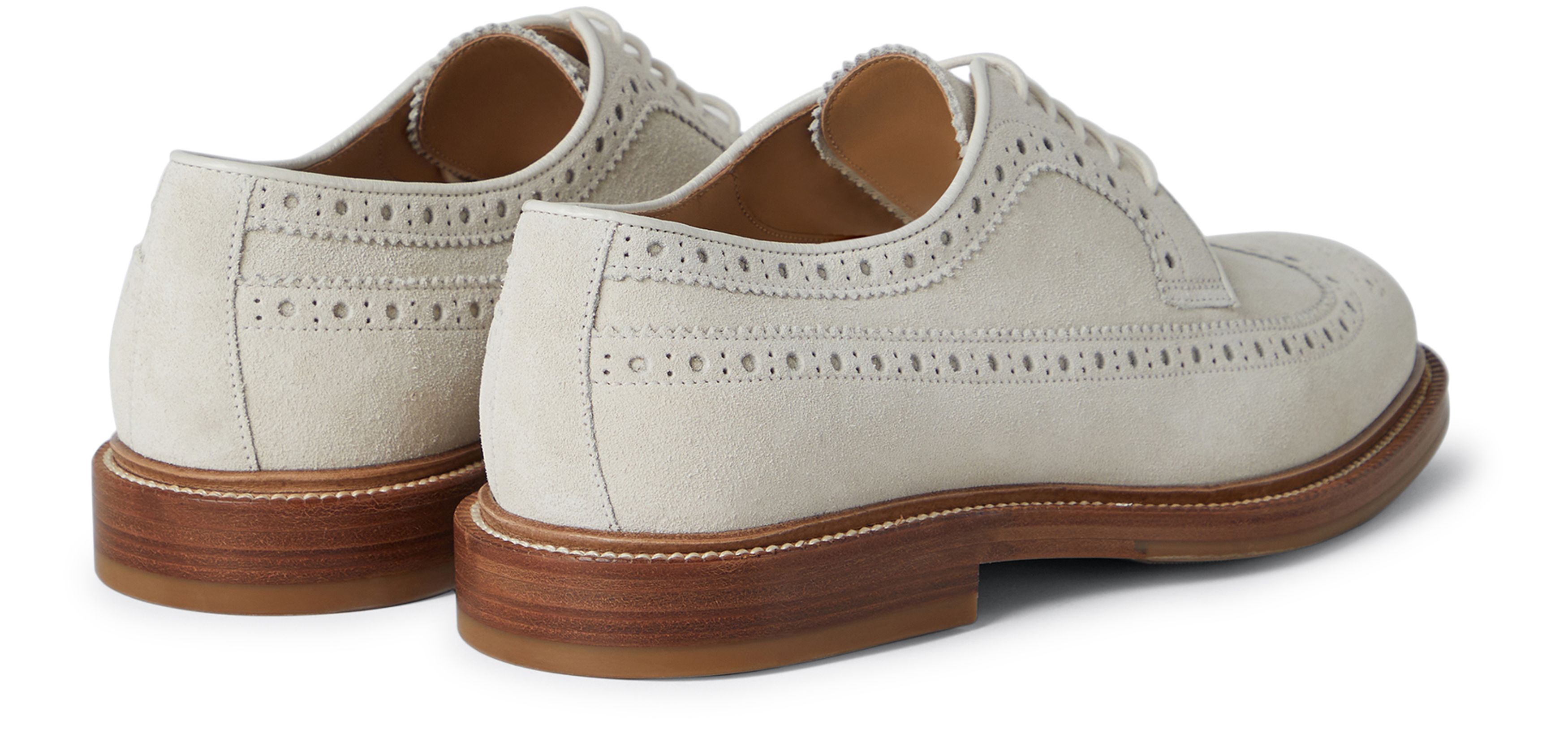 Brunello Cucinelli Longwing Brogue Derby shoes