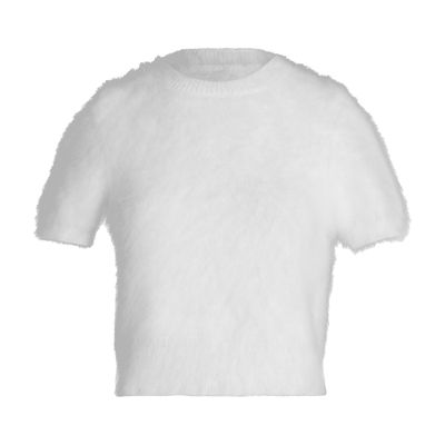 Maison Margiela Cropped knit top