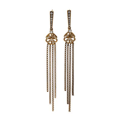 Alexander McQueen Seal drop earrings