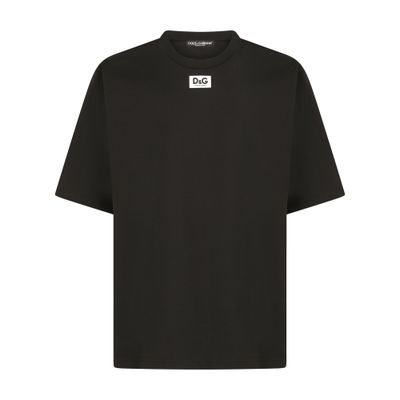 Dolce & Gabbana Cotton T-shirt with D & G patch