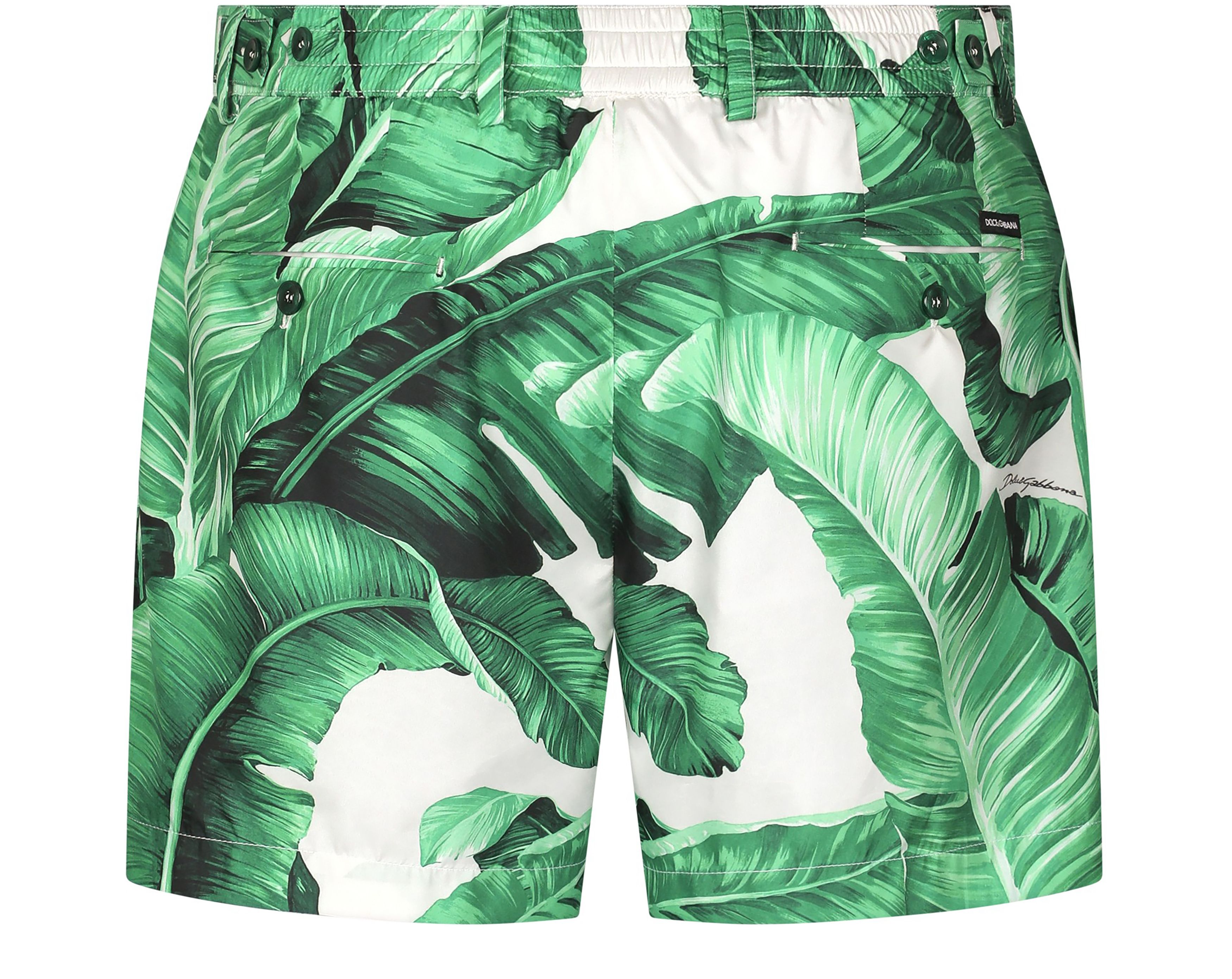 Dolce & Gabbana Swim shorts with banana tree print