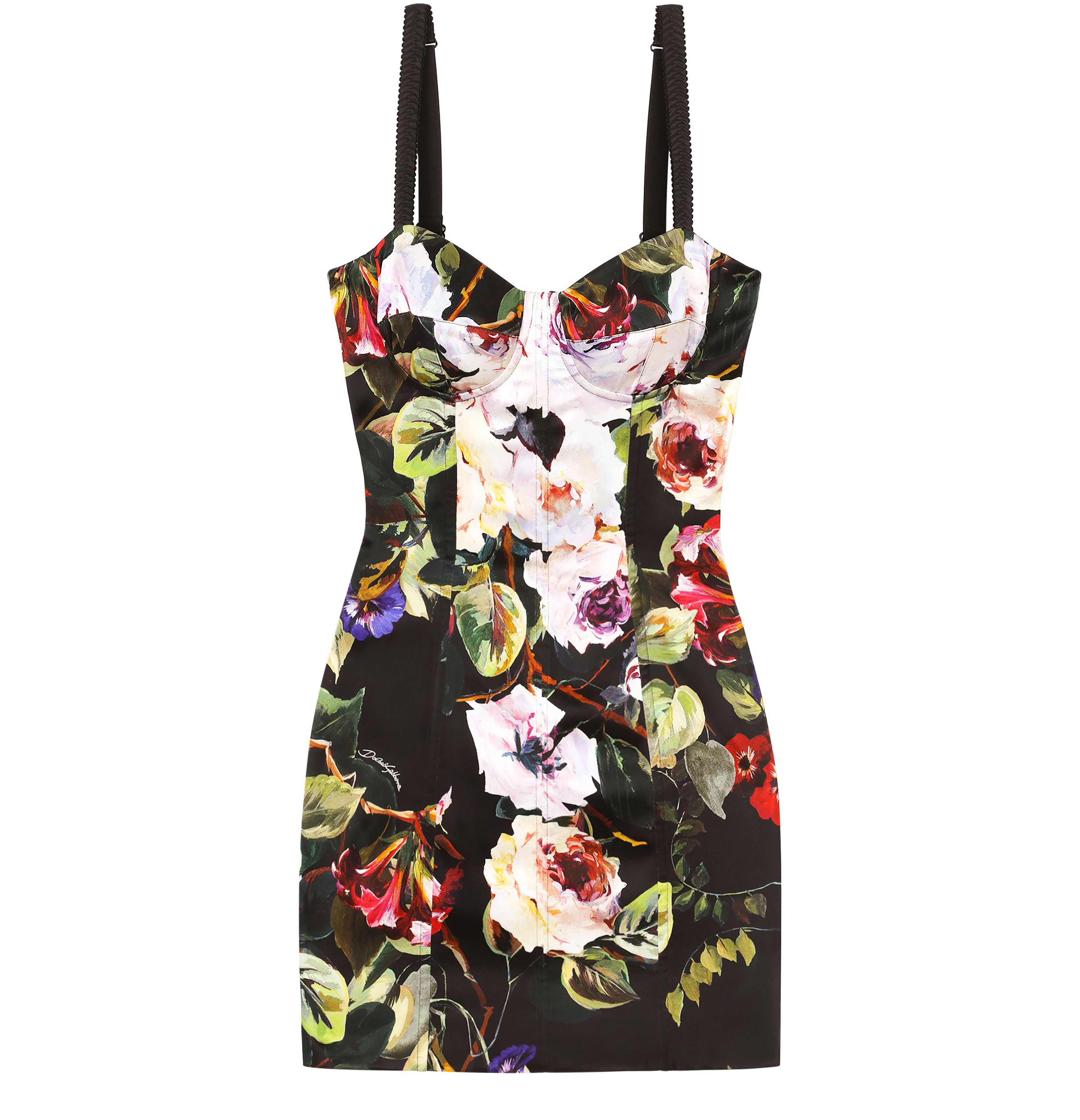 Dolce & Gabbana Short satin corset dress