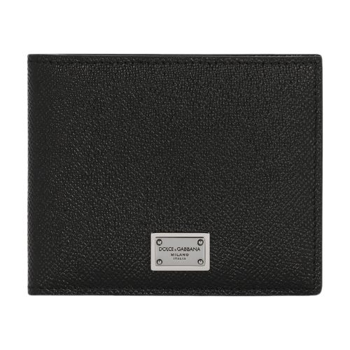 Dolce & Gabbana Calfskin Dauphine Bifold Wallet