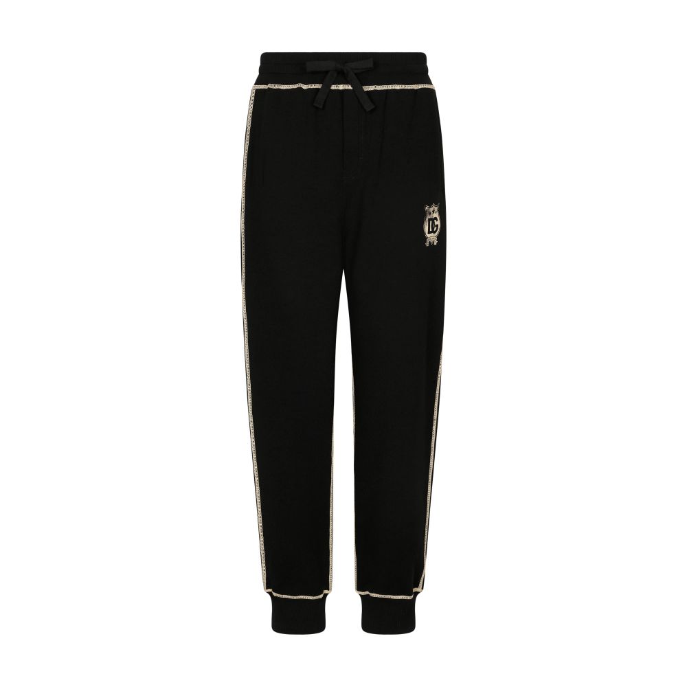 Dolce & Gabbana Jogging pants with heraldic DG logo