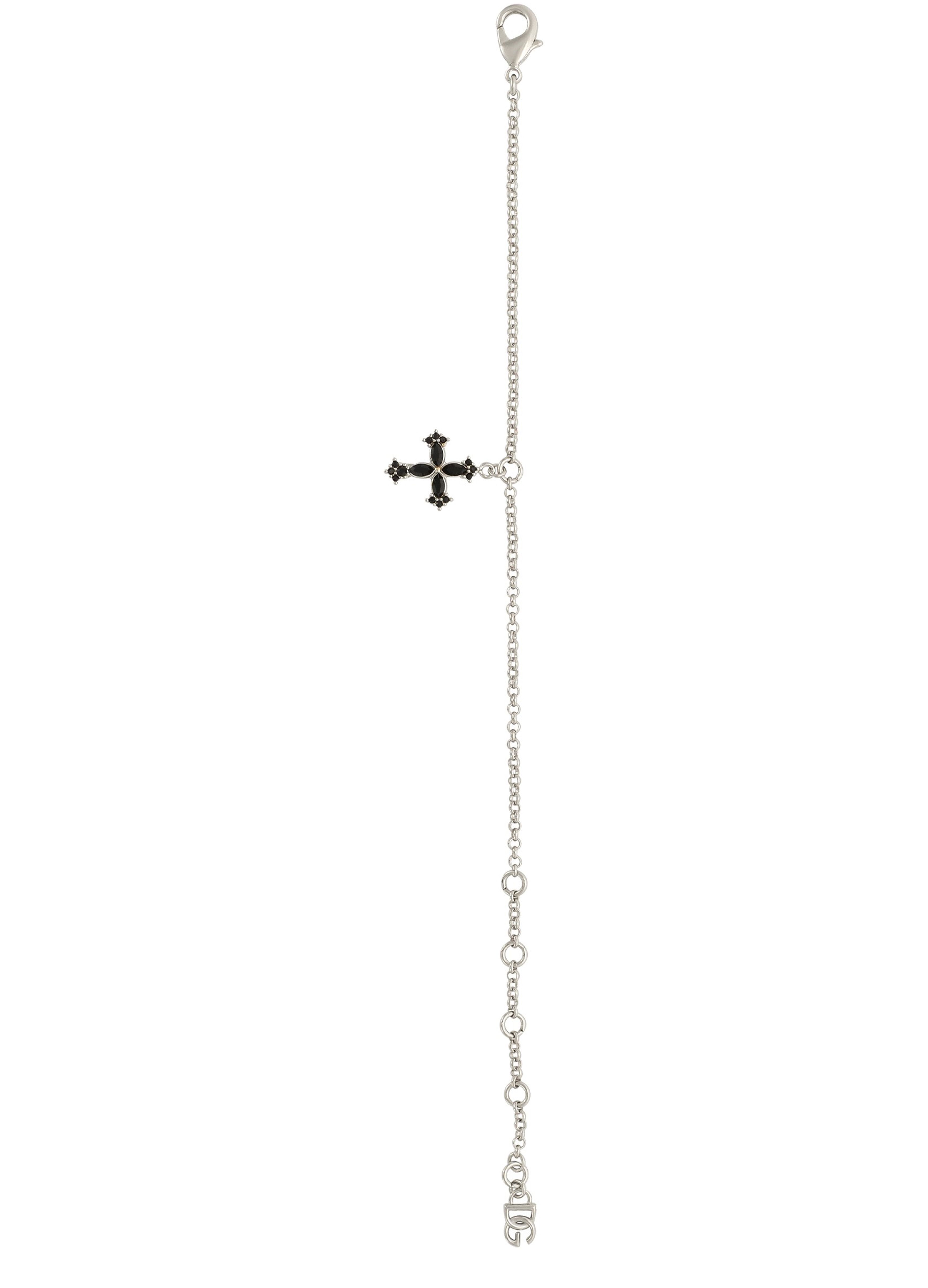 Dolce & Gabbana Fine link bracelet with cross charm