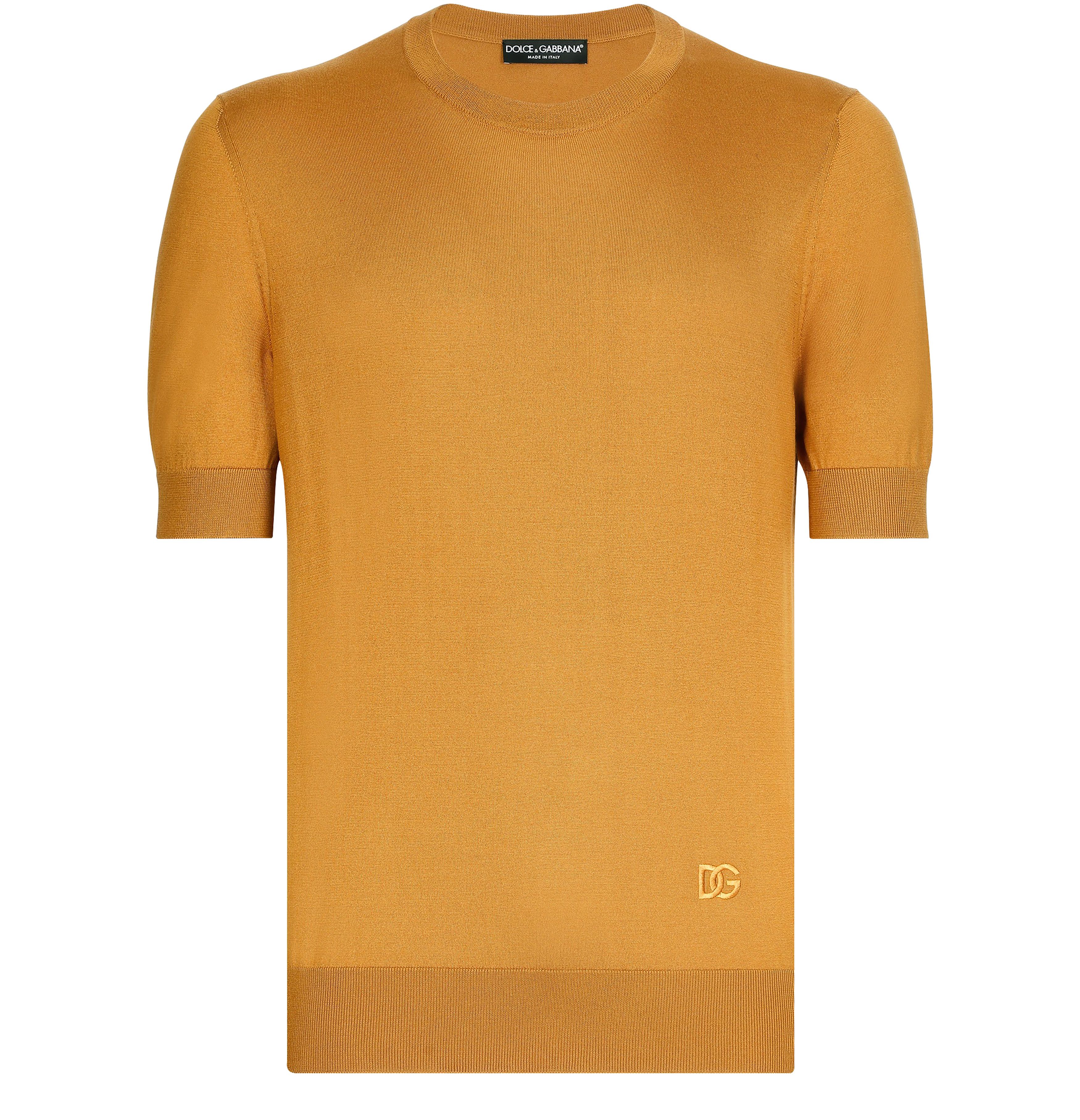 Dolce & Gabbana Silk round-neck sweater