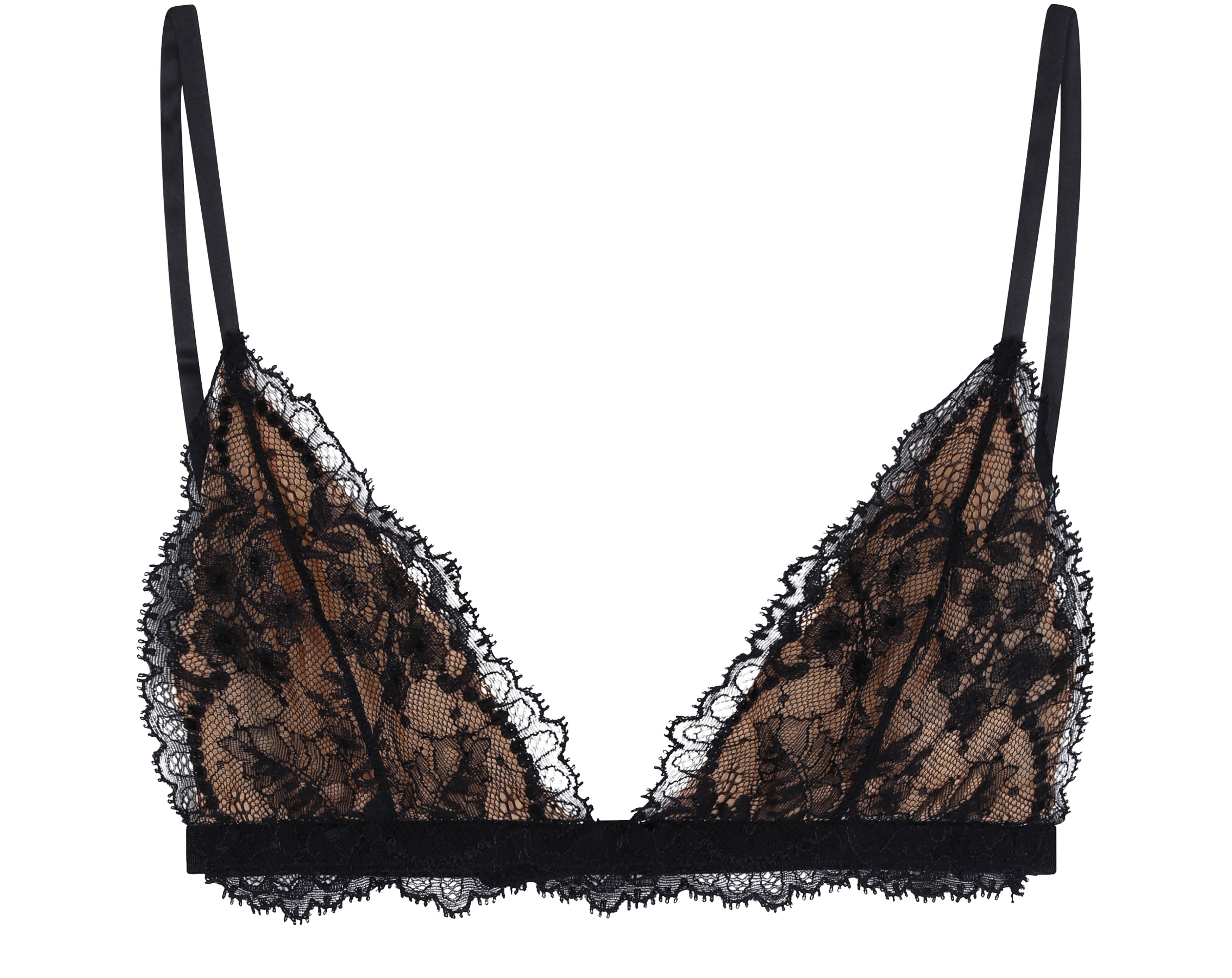 Dolce & Gabbana Chantilly lace triangle bra