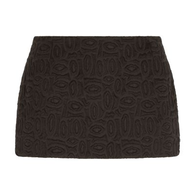 Dolce & Gabbana Jacquard miniskirt