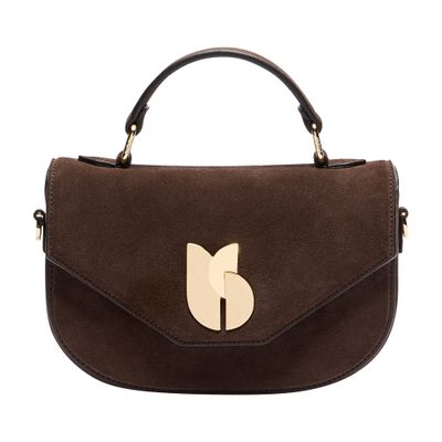  Sign suede bag S