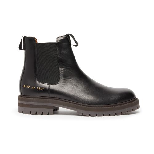 COMMON PROJECTS Leather chelsea booties