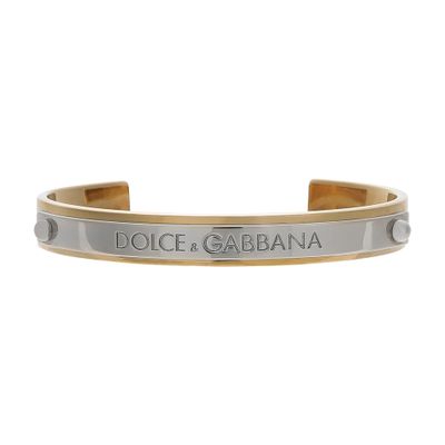 Dolce & Gabbana Rigid bracelet with Dolce&Gabbana logo