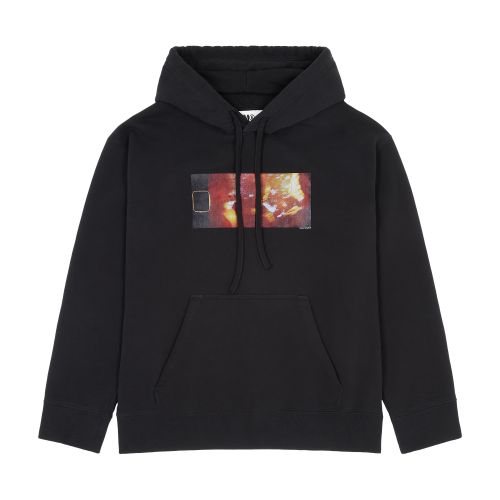 MM6 Maison Margiela Long-sleeve hooded sweatshirt