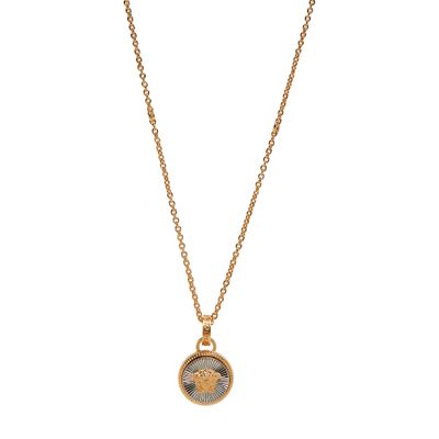 Versace Necklace with small Medusa pendant