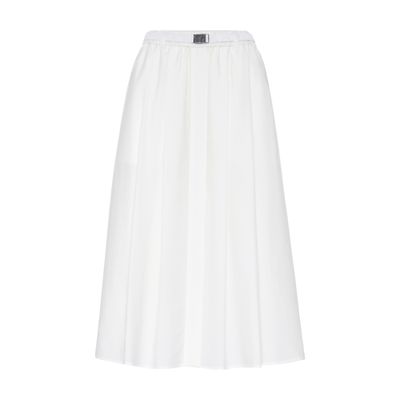 Brunello Cucinelli Poplin skirt