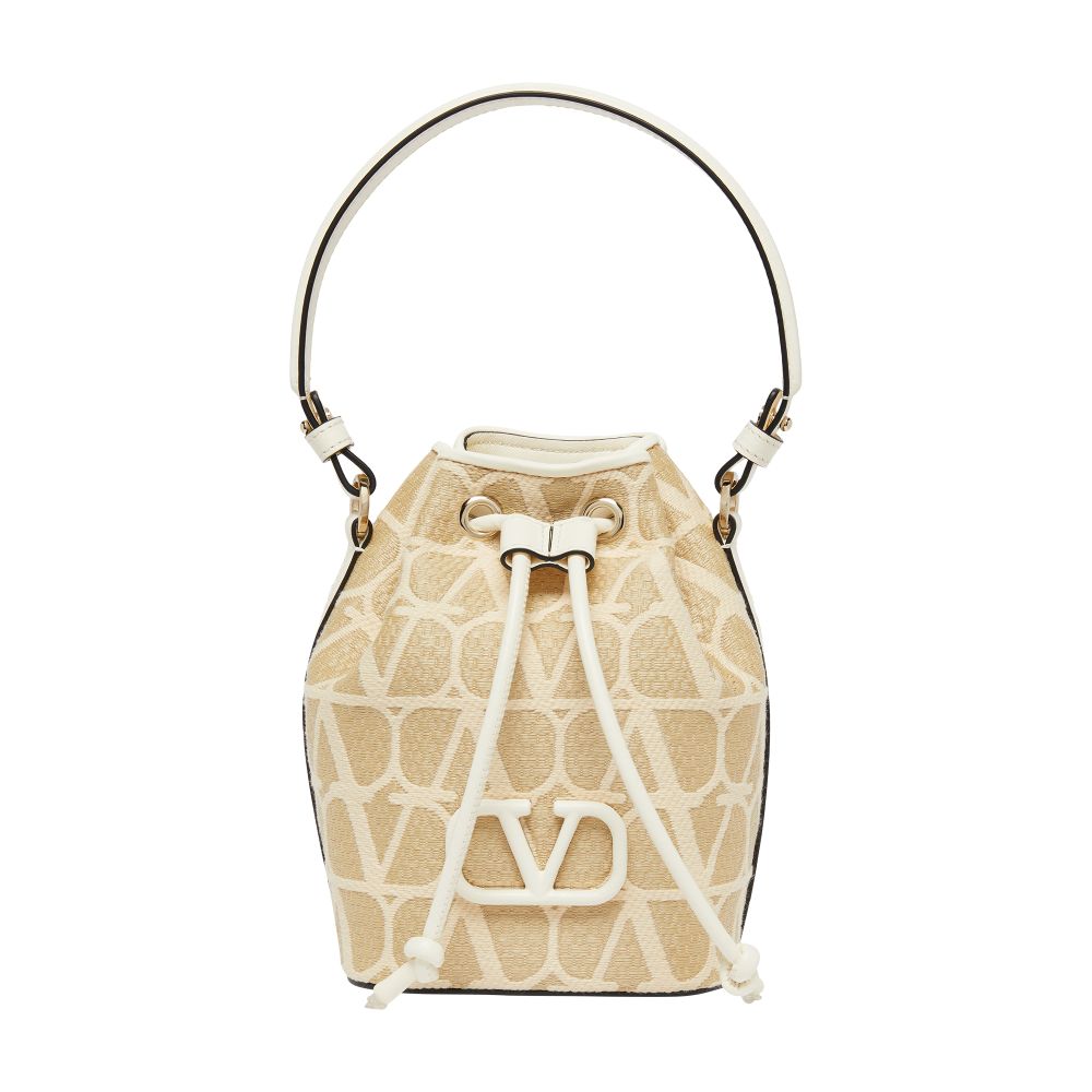 VALENTINO GARAVANI Mini Vlogo Signature bucket bag