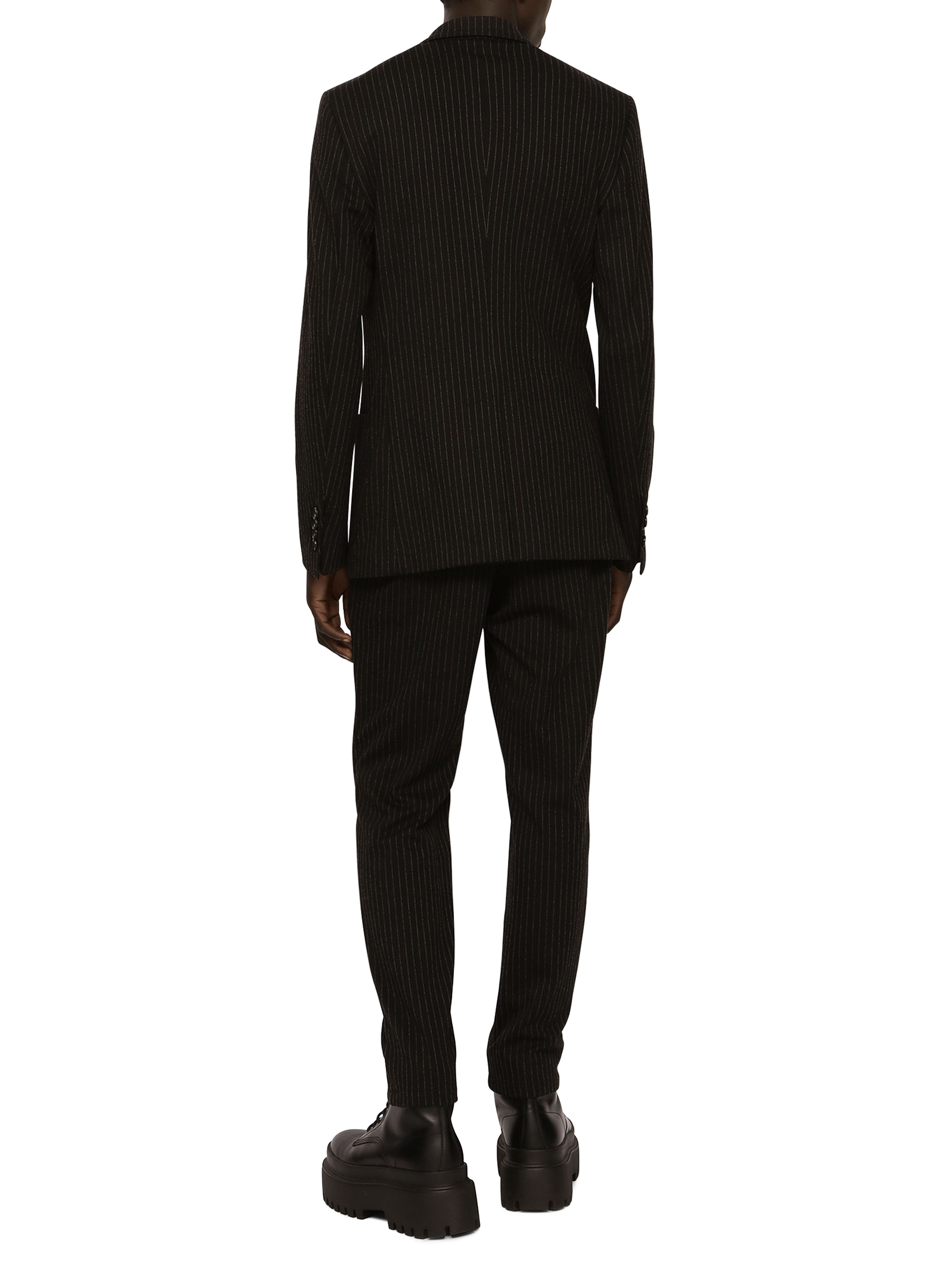 Dolce & Gabbana Pinstripe jersey jogging pants