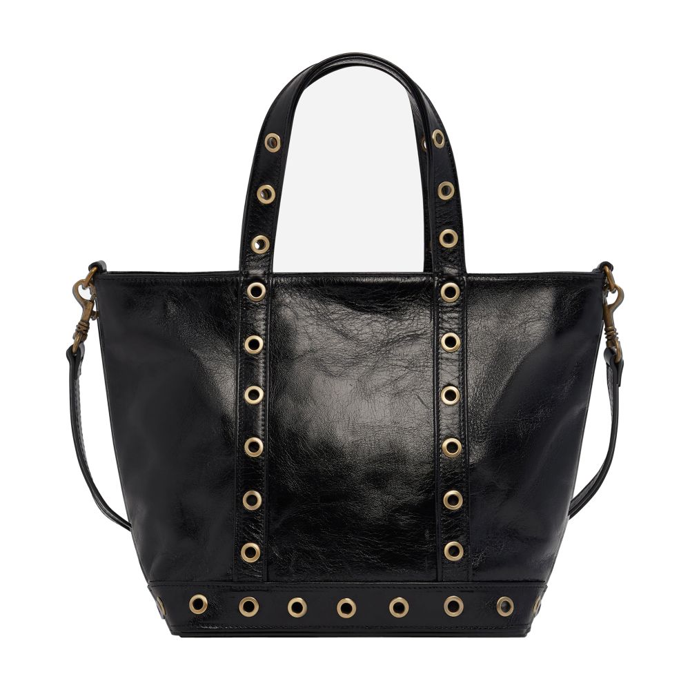  S cracked leather tote bag