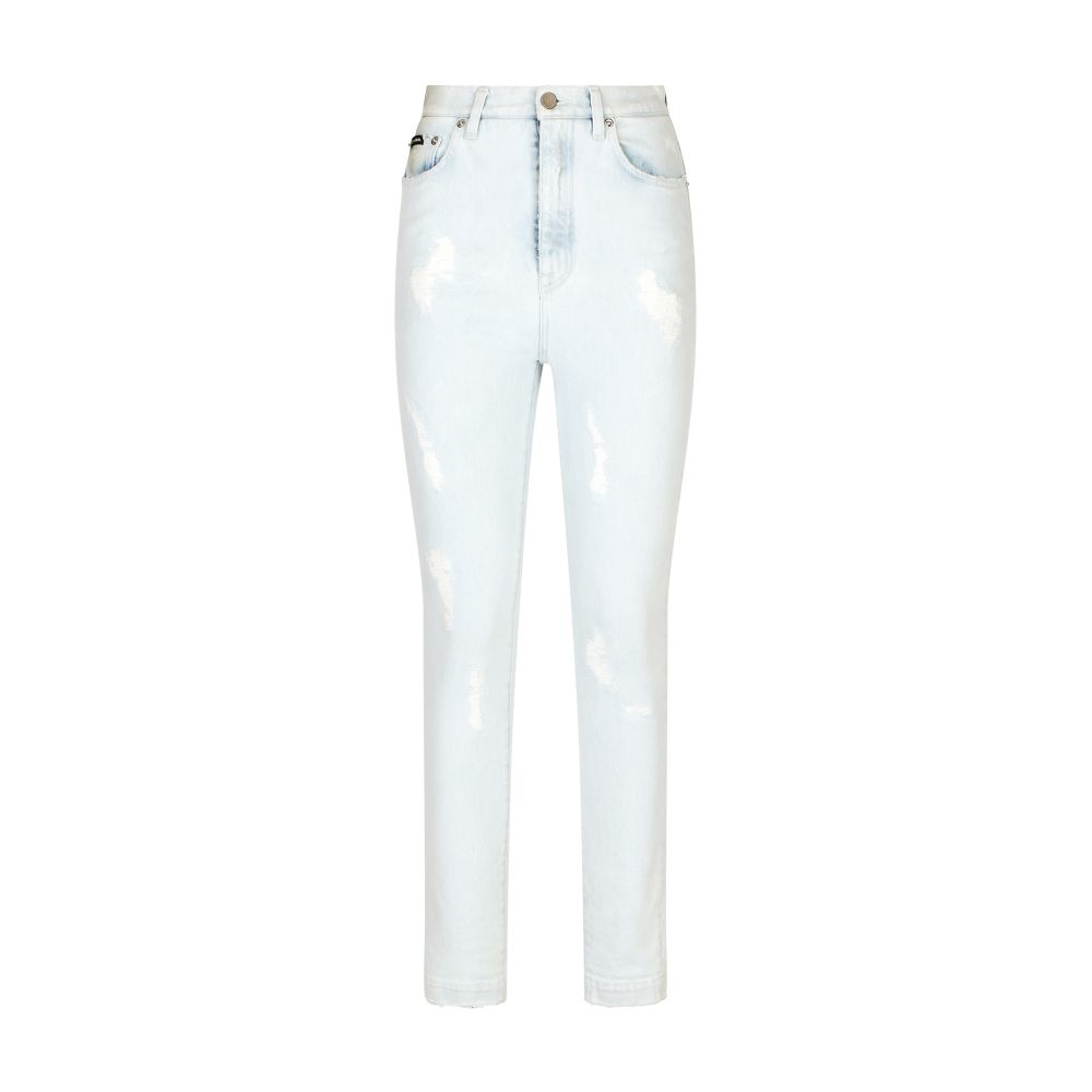 Dolce & Gabbana Light blue denim Grace jeans