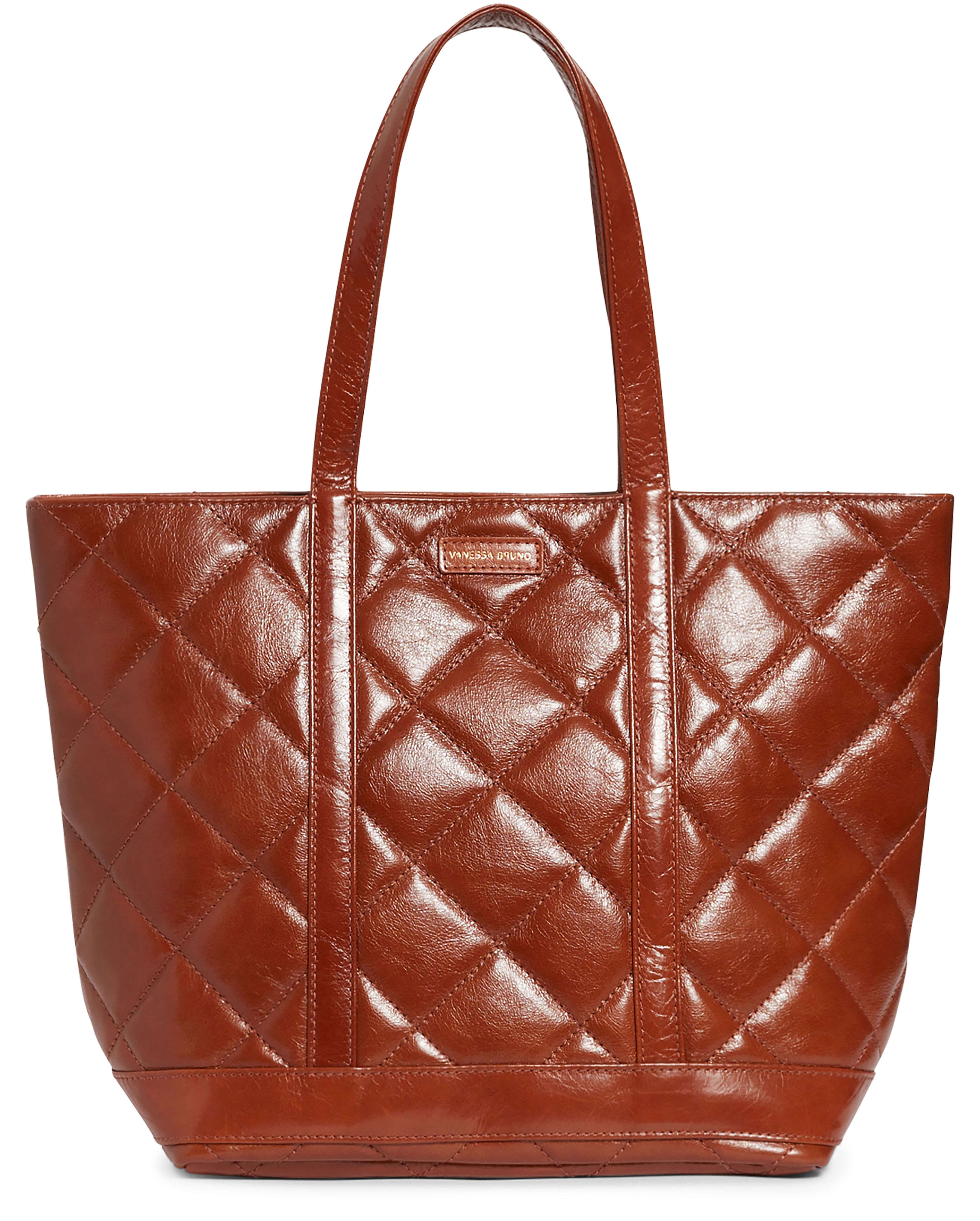  Quilted leather medium cabas bag