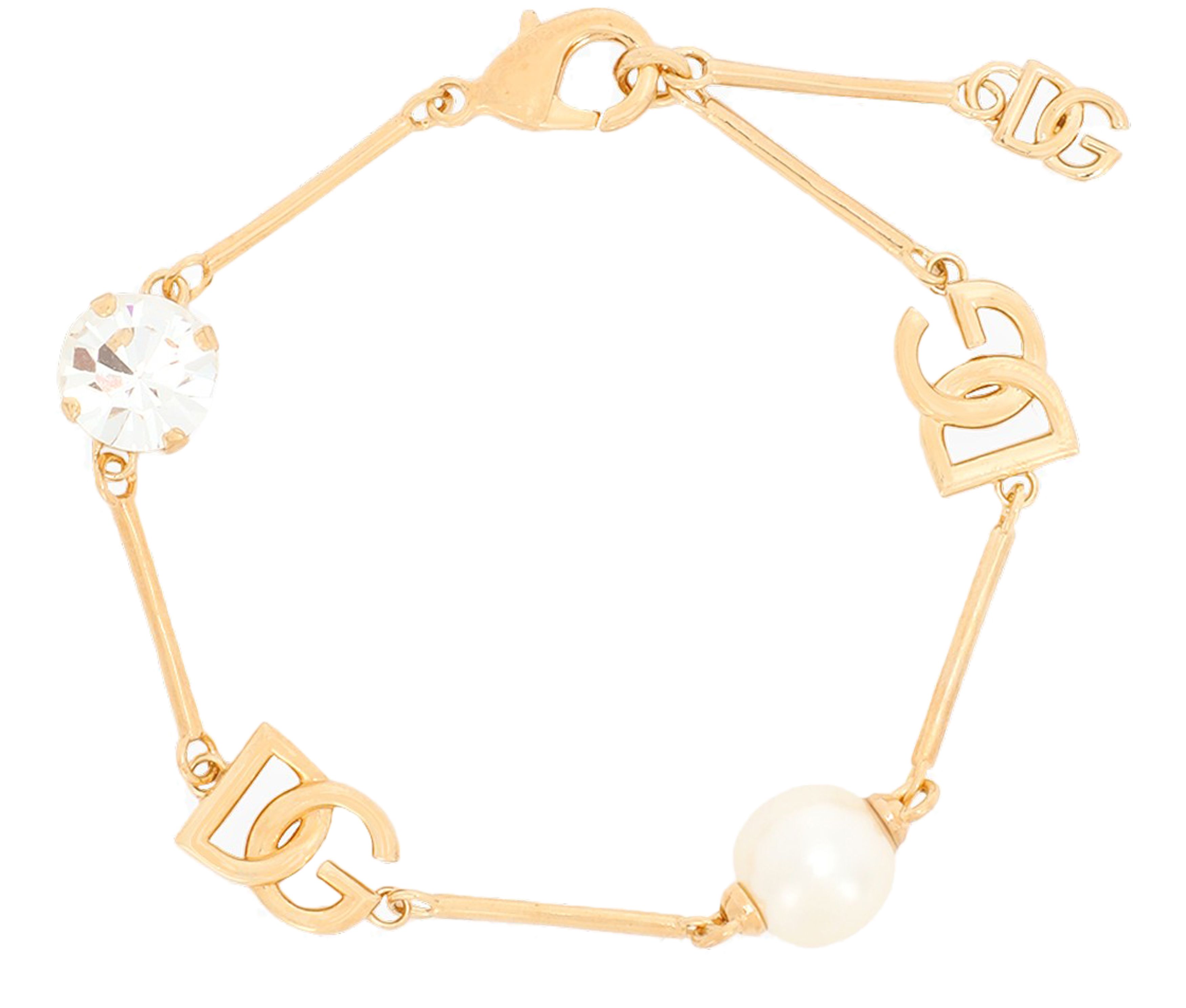 Dolce & Gabbana Bracelet with rhinestones and beads