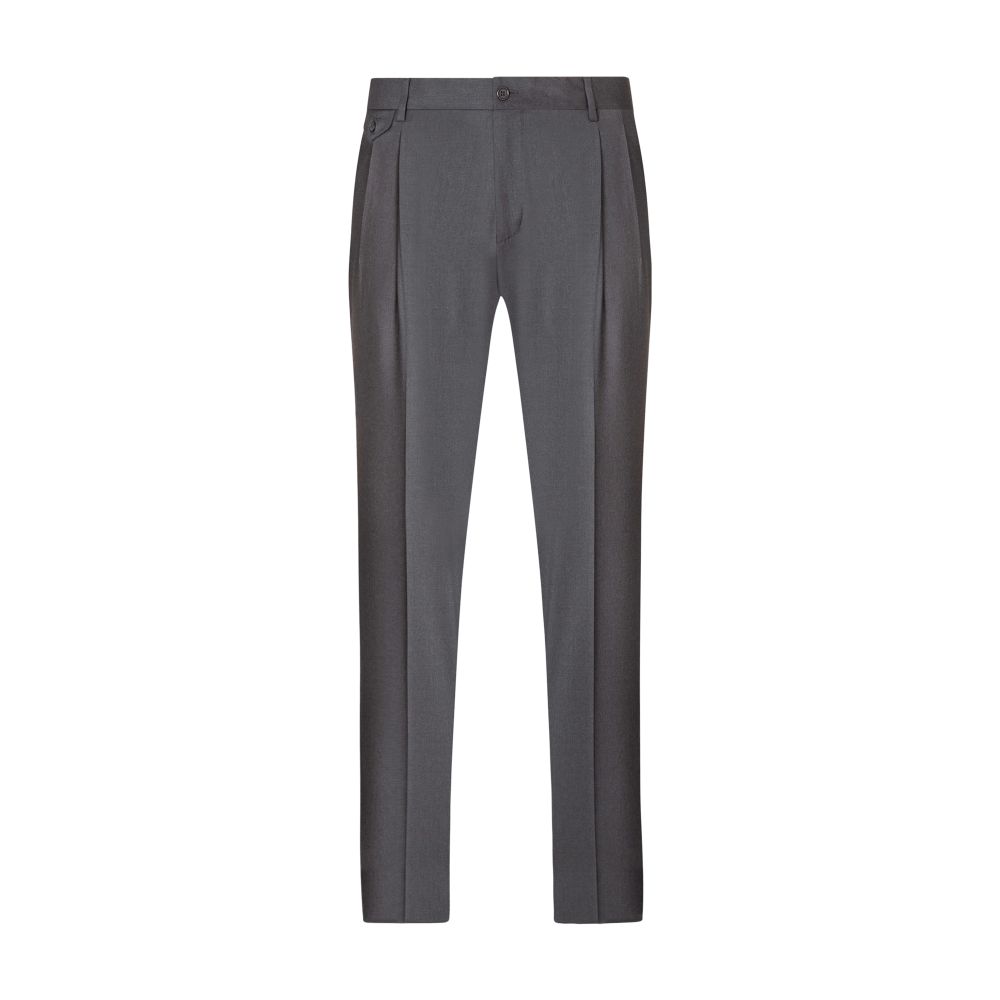 Dolce & Gabbana Stretch wool pants with darts