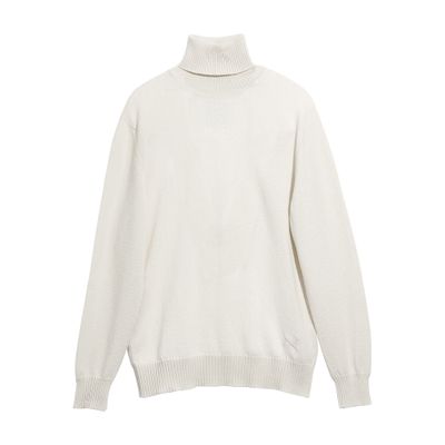 Barrie B Label turtleneck cashmere jumper