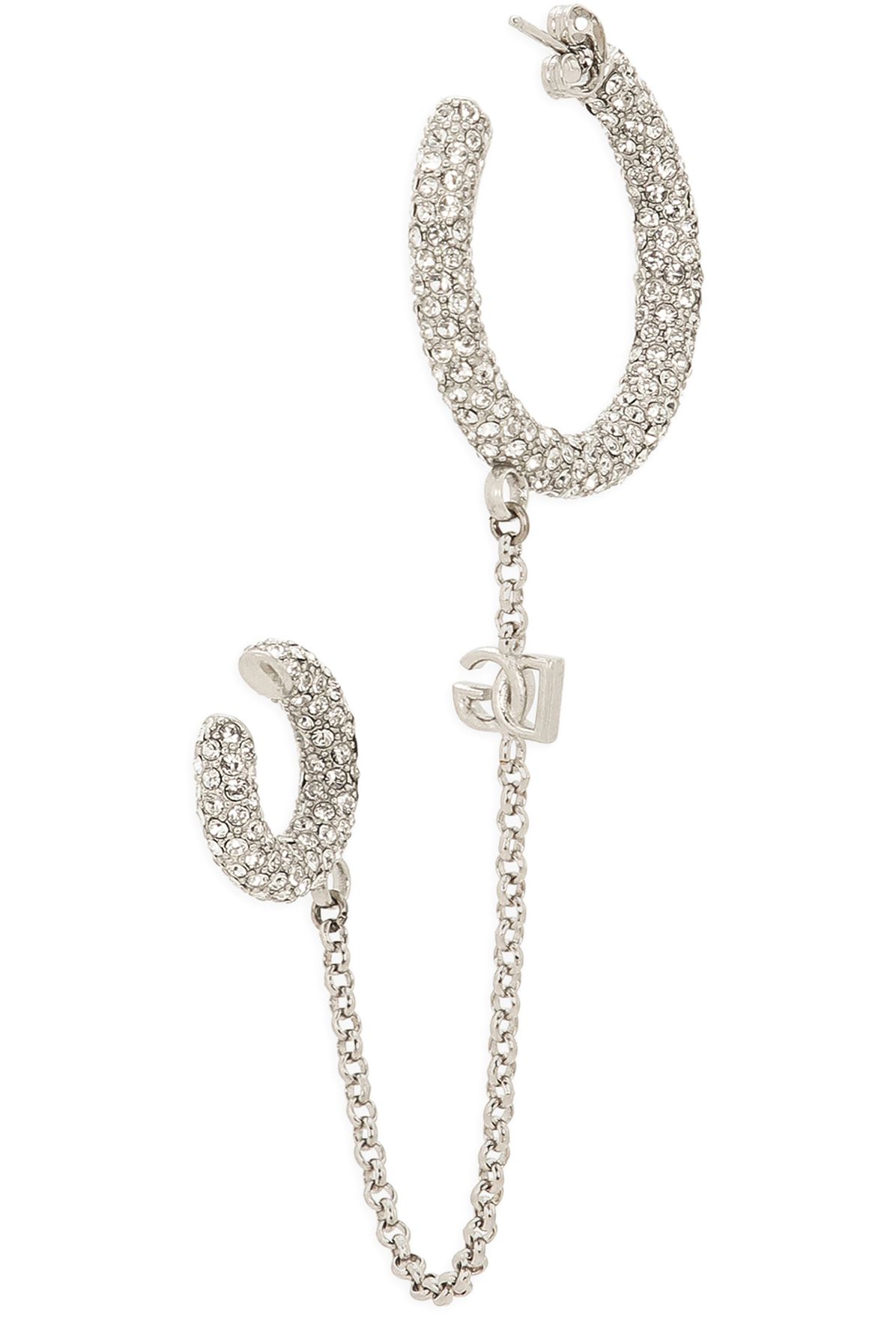 Dolce & Gabbana Hoop Earring With Chain