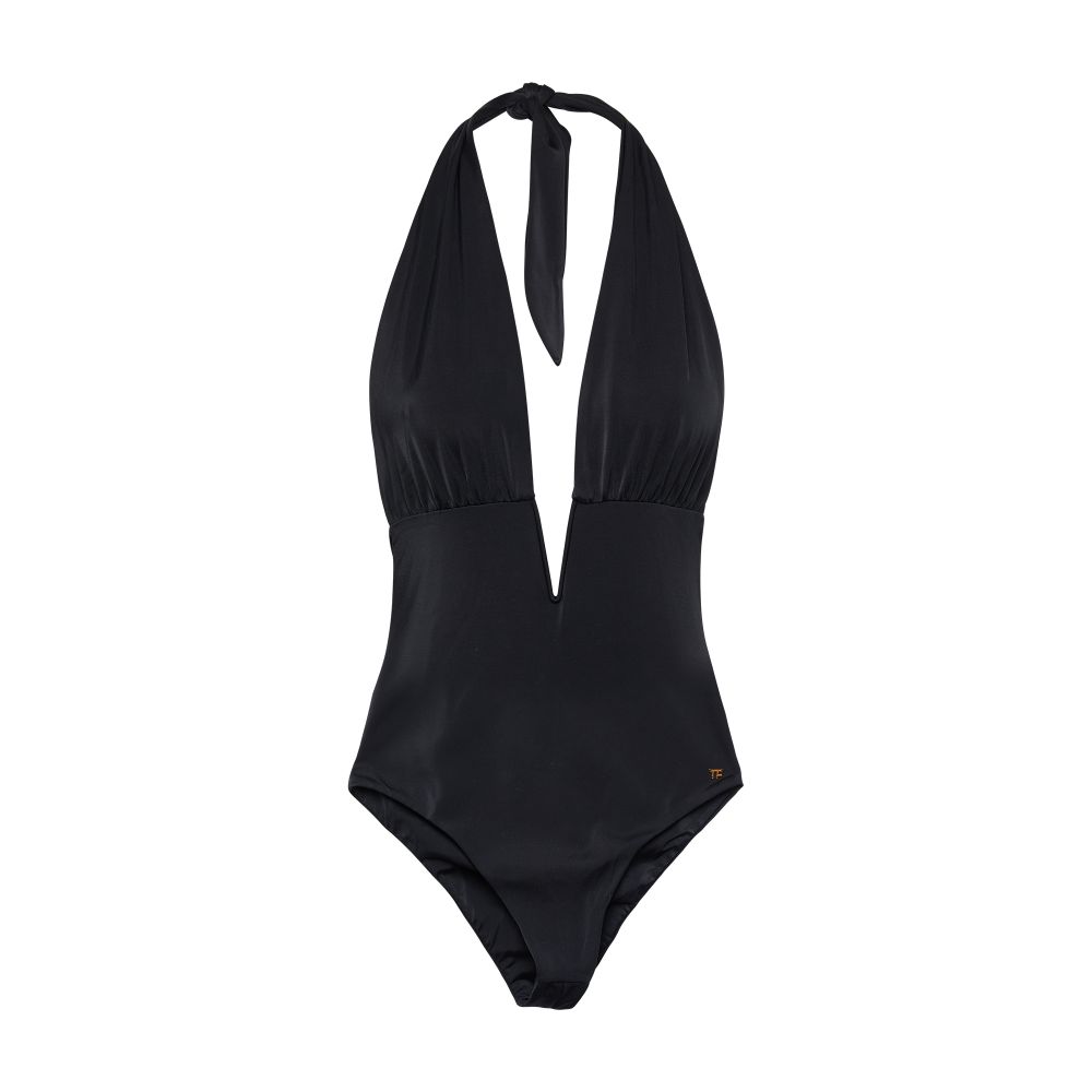 Tom Ford Glossy jersey swimsuit