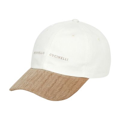 Brunello Cucinelli Embroidered baseball cap