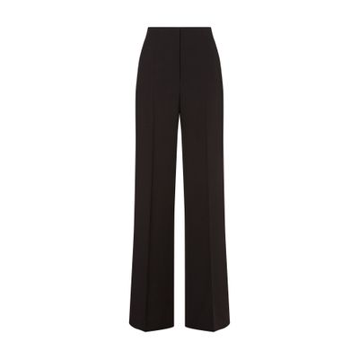 Alberta Ferretti Enver satin palazzo pants