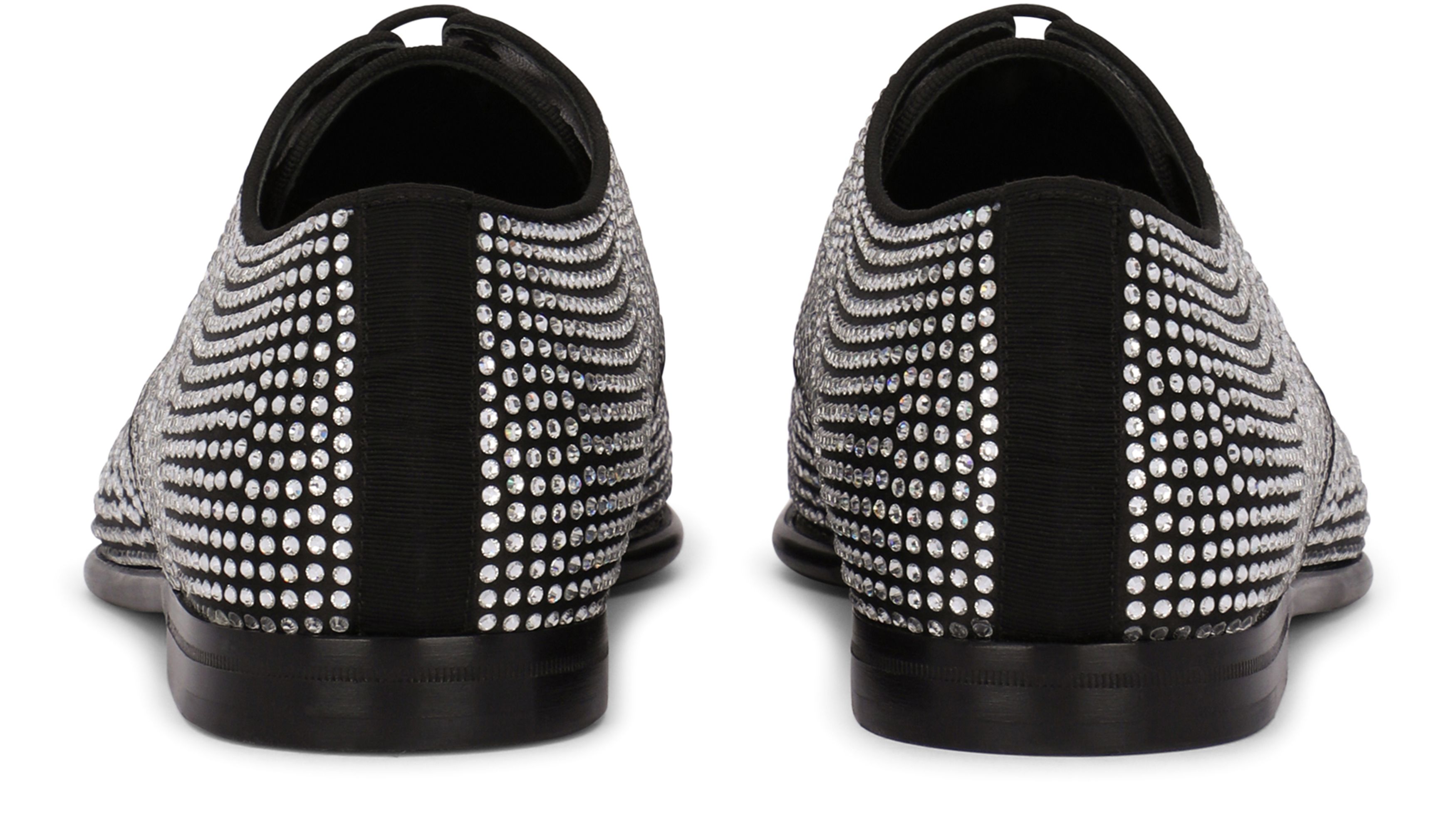 Dolce & Gabbana Derby shoes with rhinestones