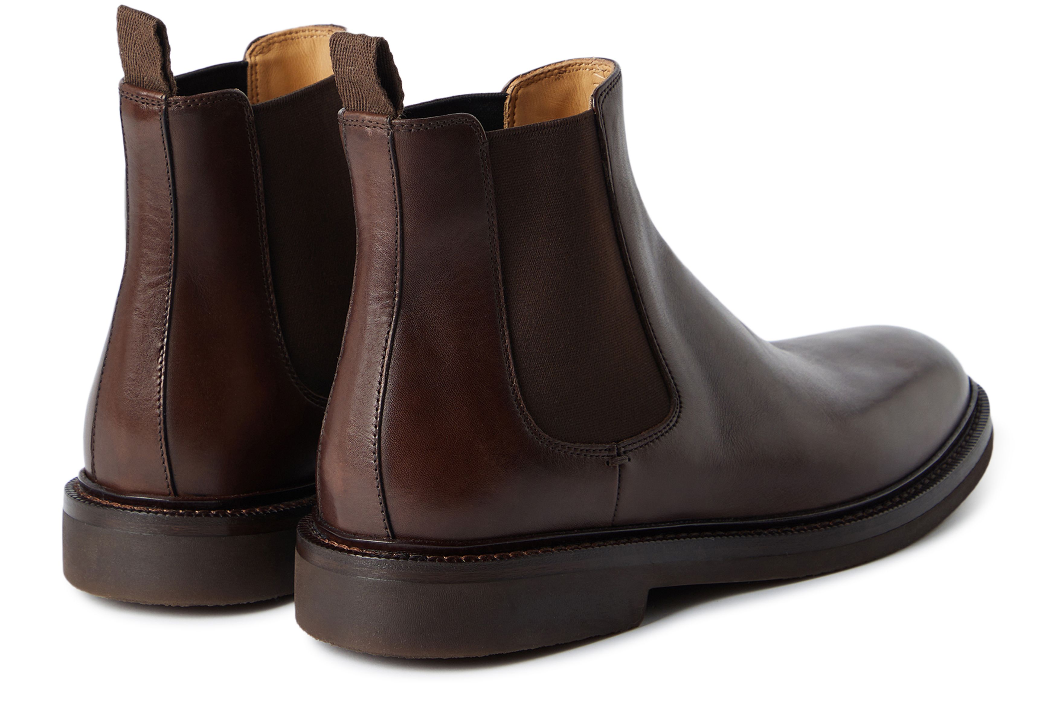 Brunello Cucinelli Calfskin Chelsea boots