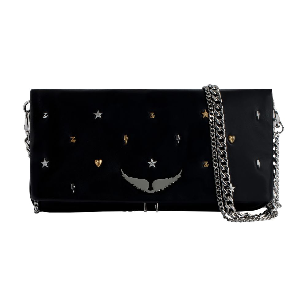 Zadig & Voltaire Rock Lucky Charms Clutch