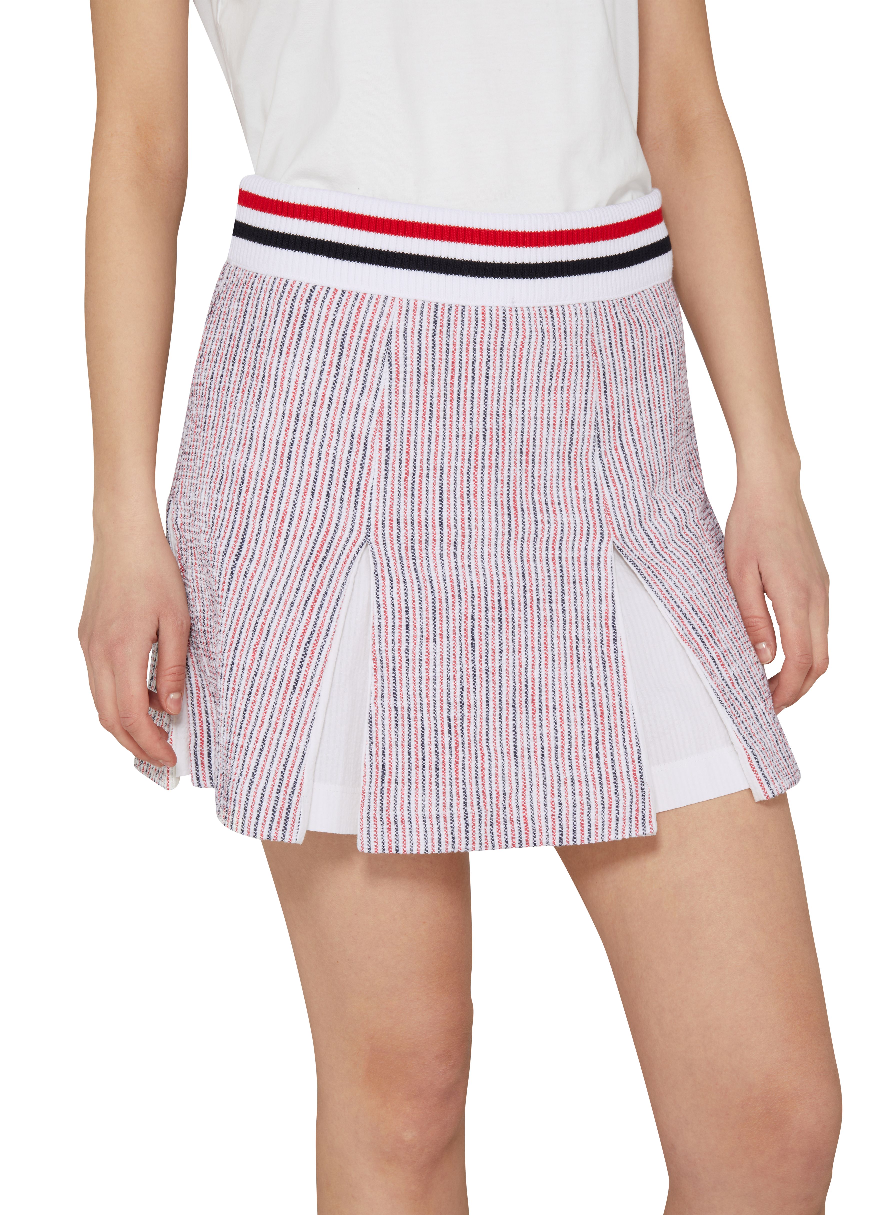 Thom Browne Pleated mini skirt