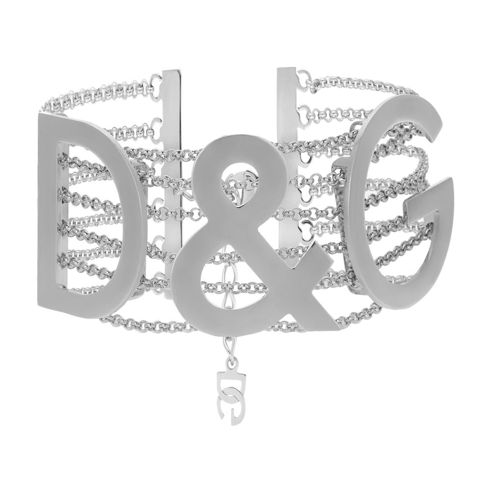 Dolce & Gabbana Semi-rigid D&G multi-chain choker