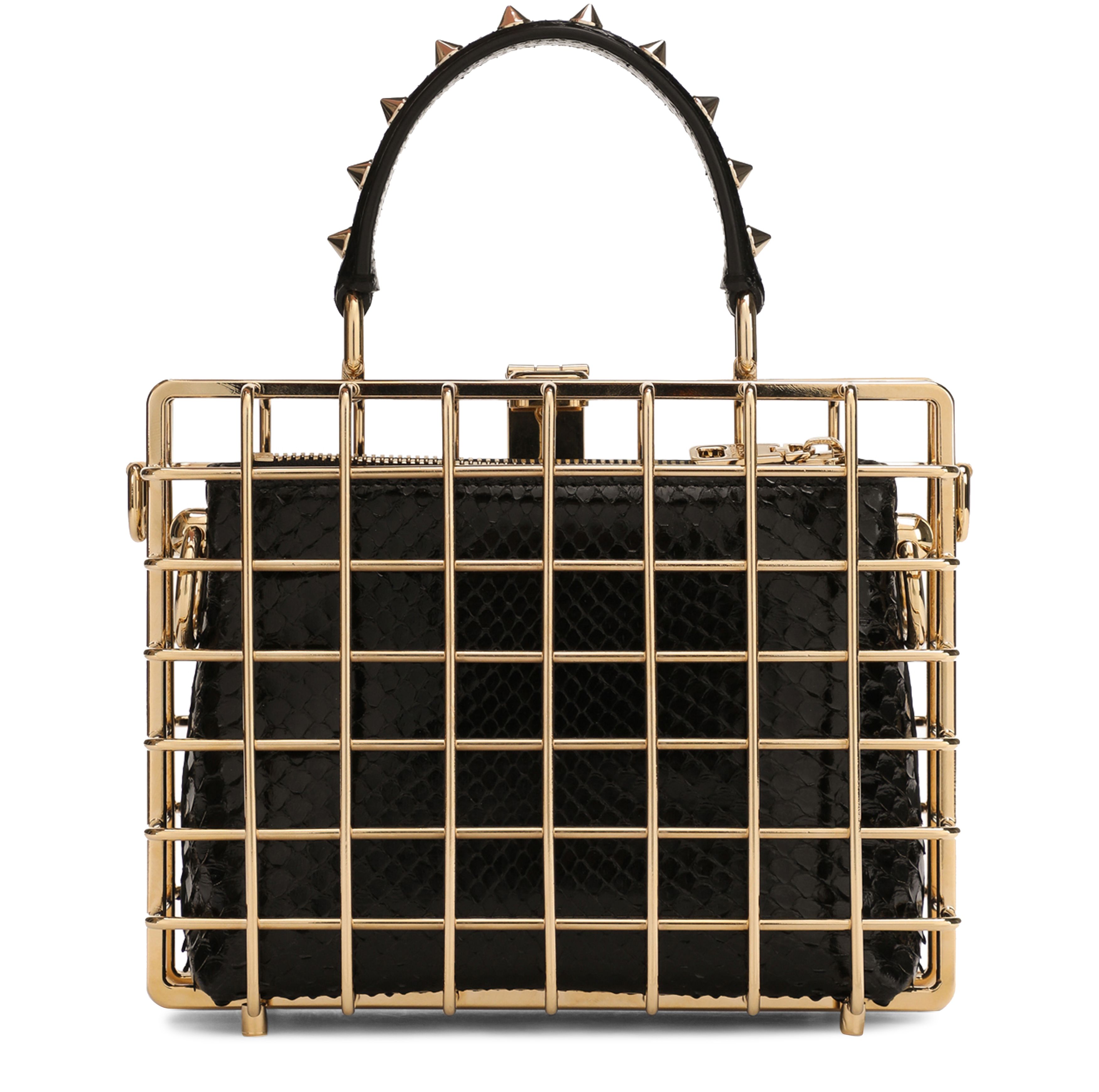 Dolce & Gabbana Dolce Box bag in metal and ayers