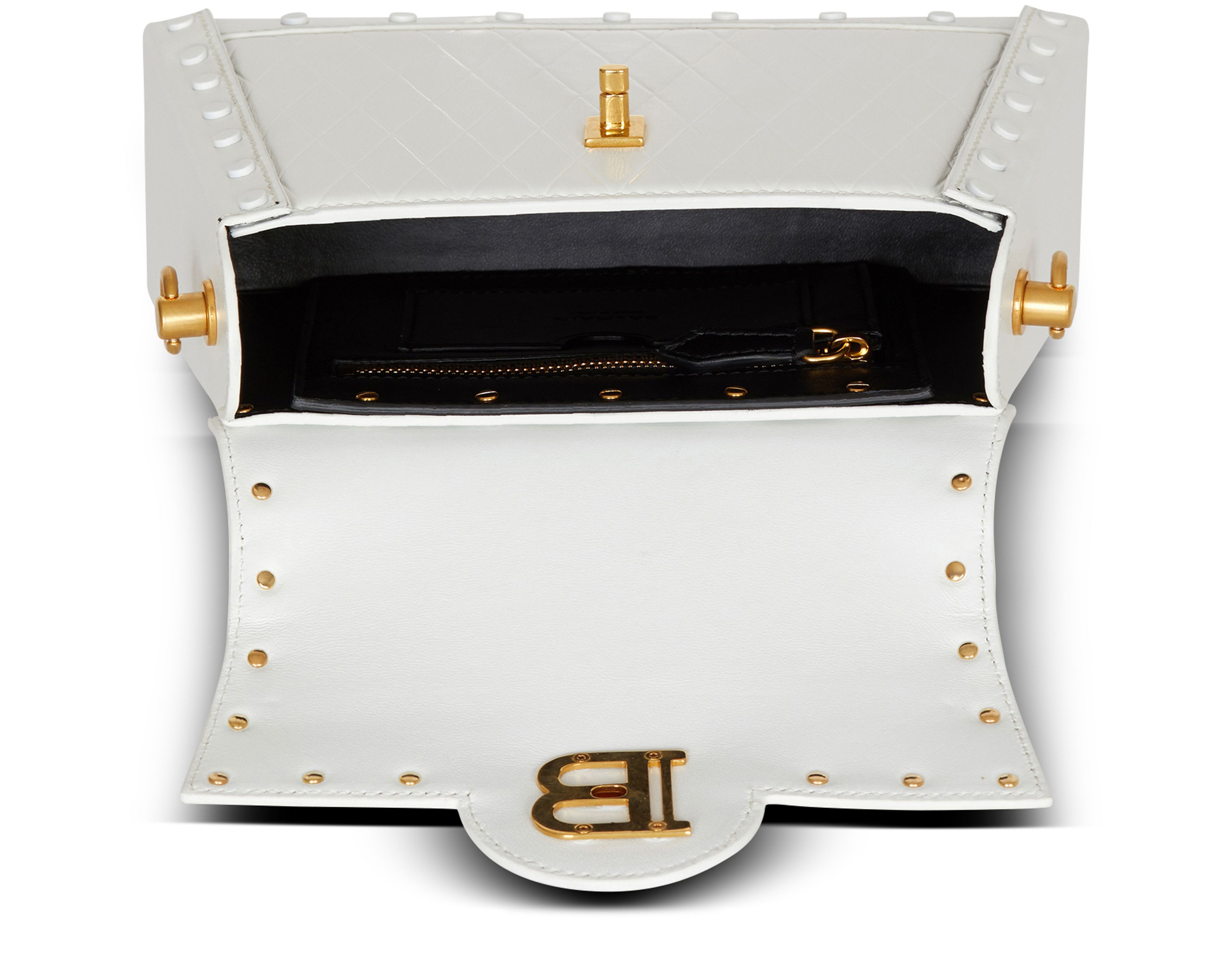 Balmain B-Buzz Dynasty calfskin leather bag