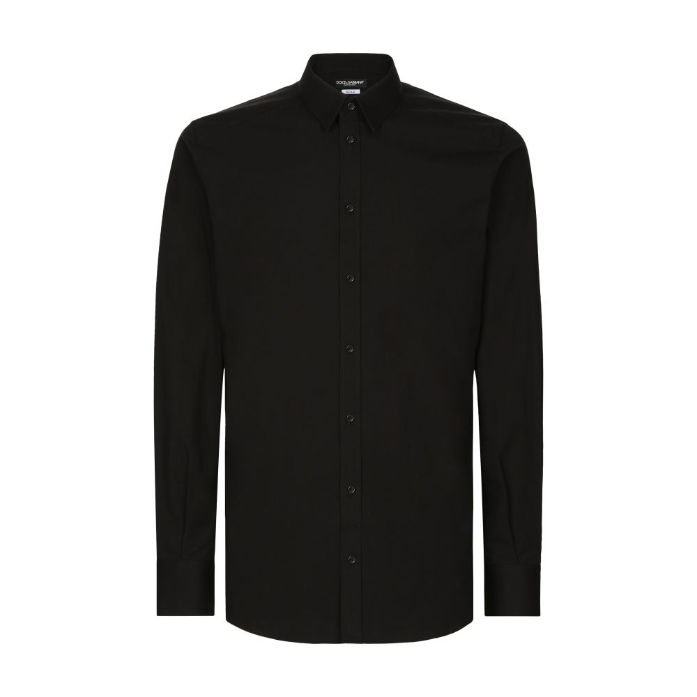 Dolce & Gabbana Stretch poplin Gold-fit shirt