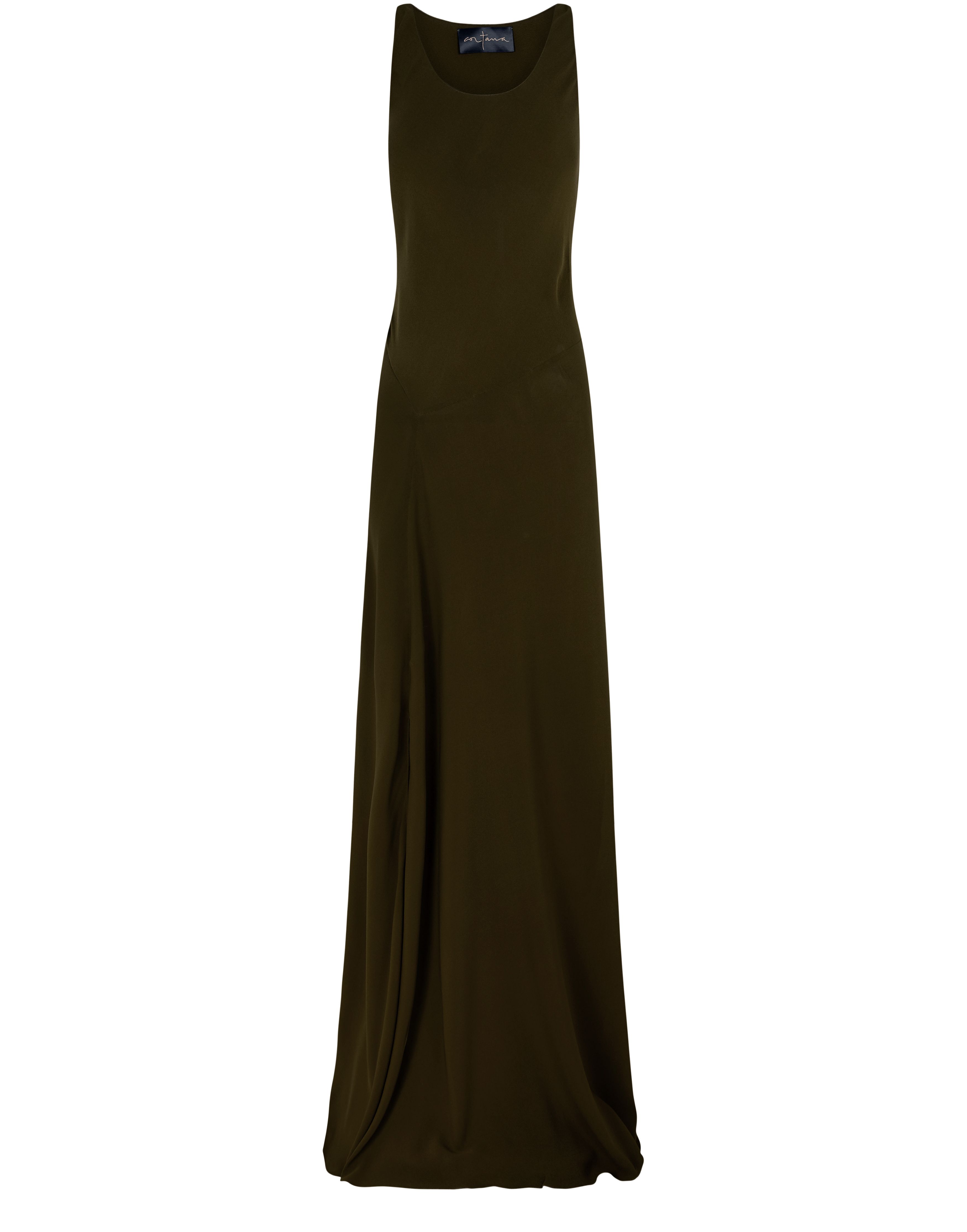 Cortana Georgia long dress in silk