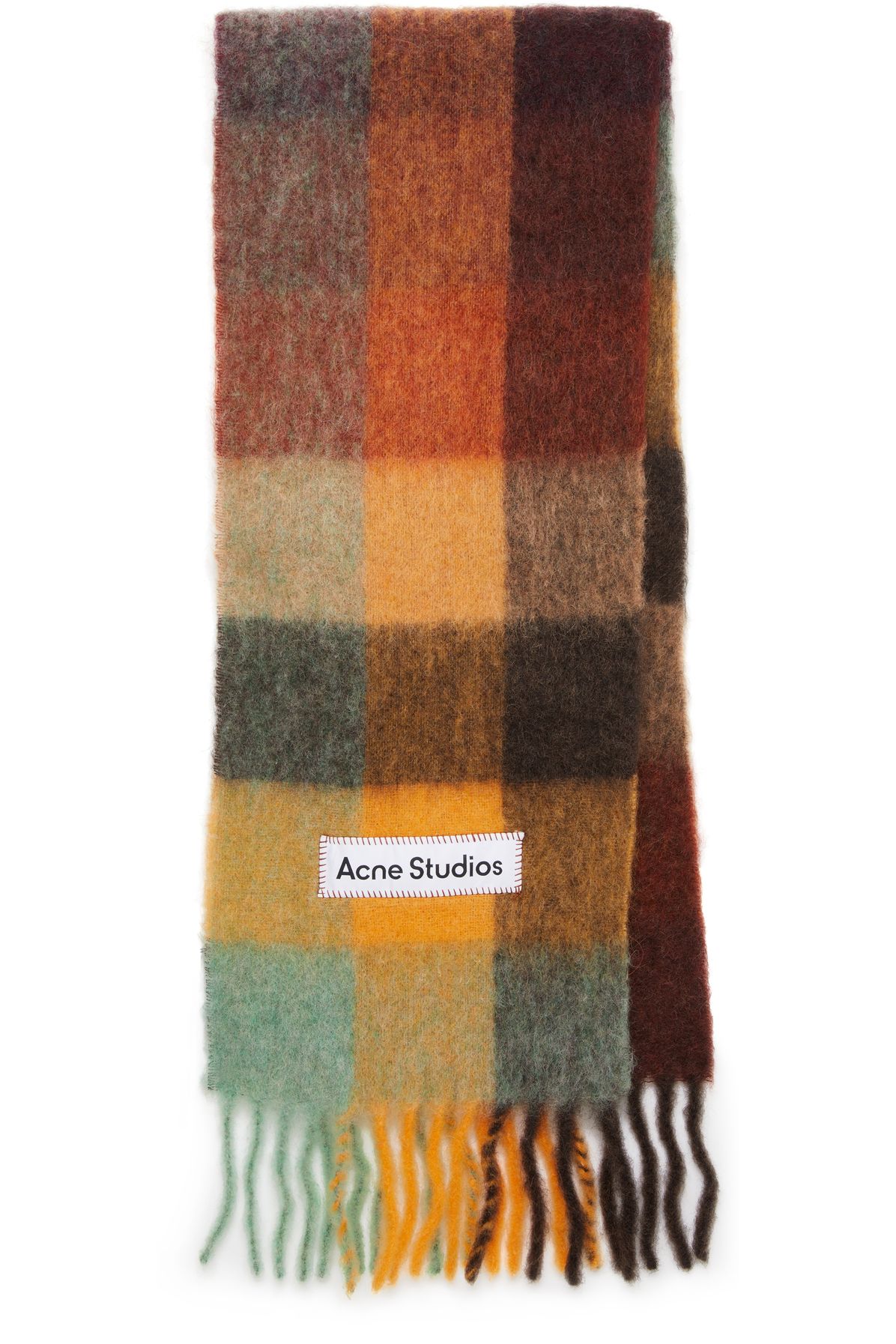 Acne Studios Vally Scarf with fringes