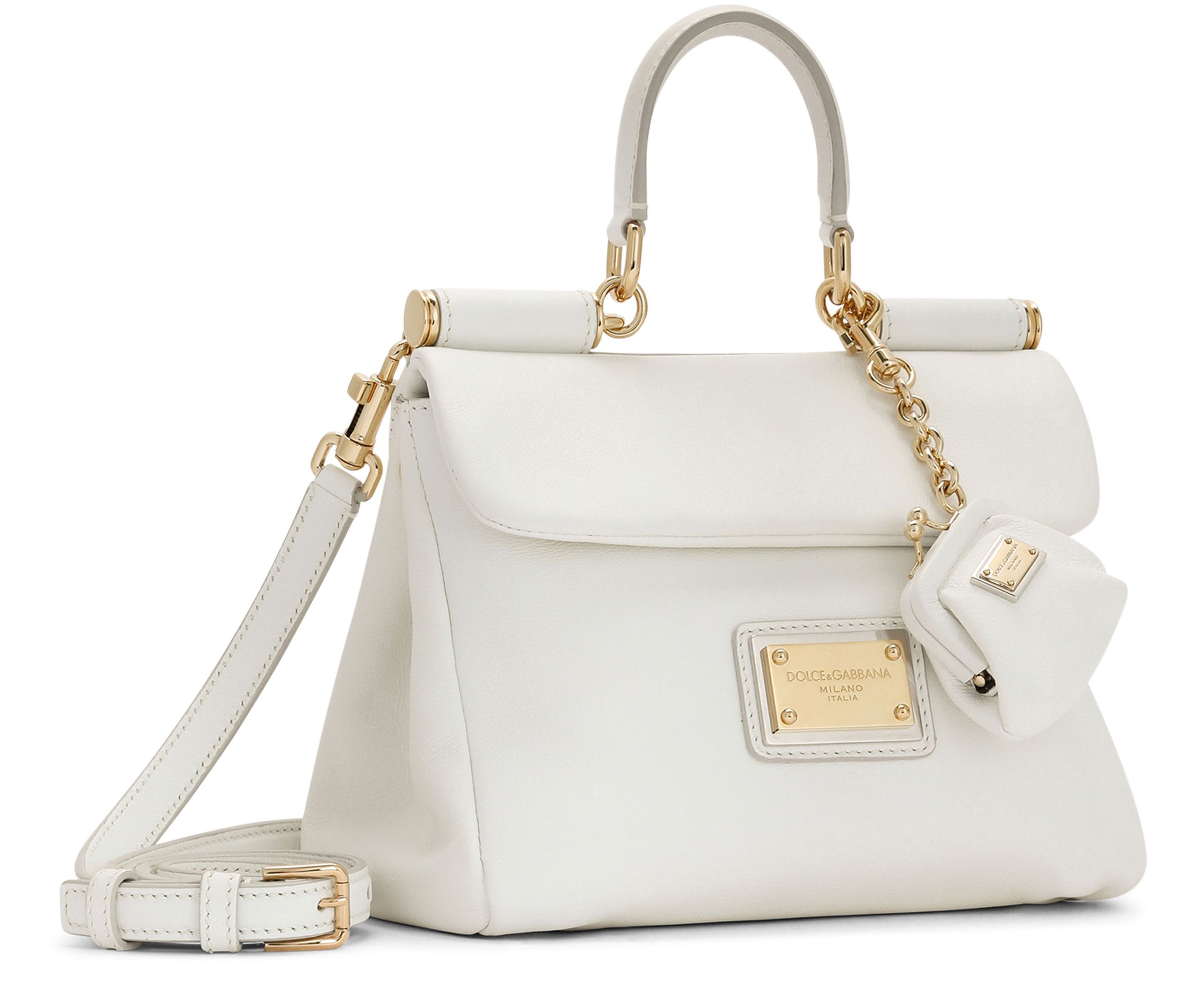 Dolce & Gabbana Small calfskin Sicily soft bag