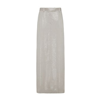 Brunello Cucinelli Satin skirt