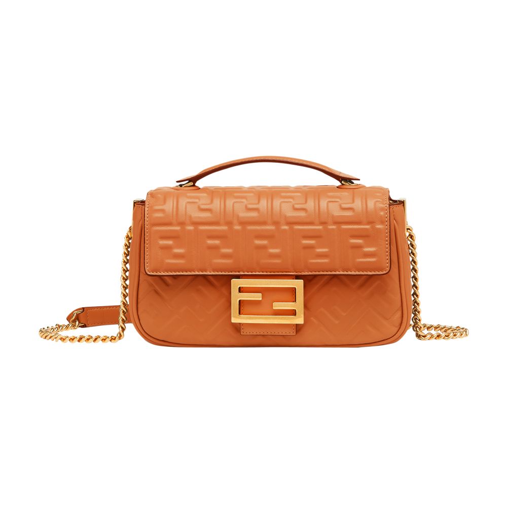 FENDI Midi Baguette Chain Bag